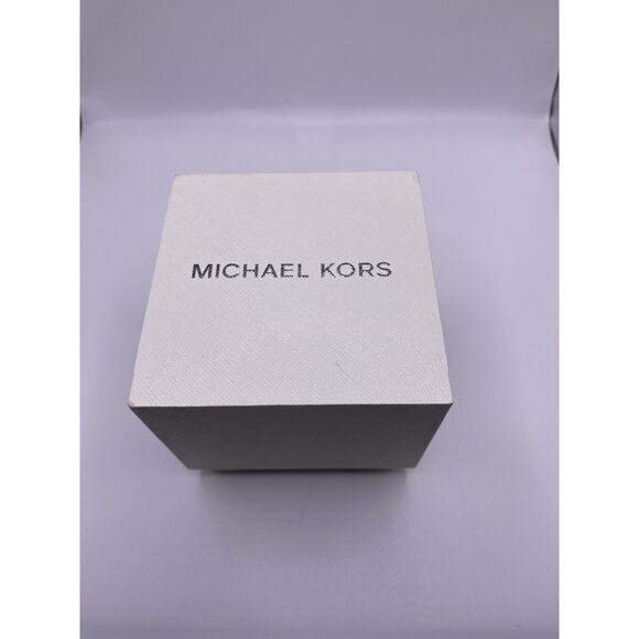 Michael Kors MK6486 MK Logo Dial Analog Sliver Quartz Women's Watch - Picture 10 of 10